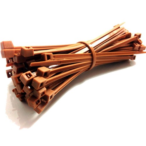 Brown Plastic Cable Ties